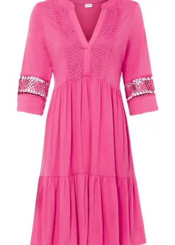 Robe-tunique en viscose douce