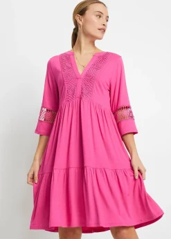 Robe-tunique en viscose douce