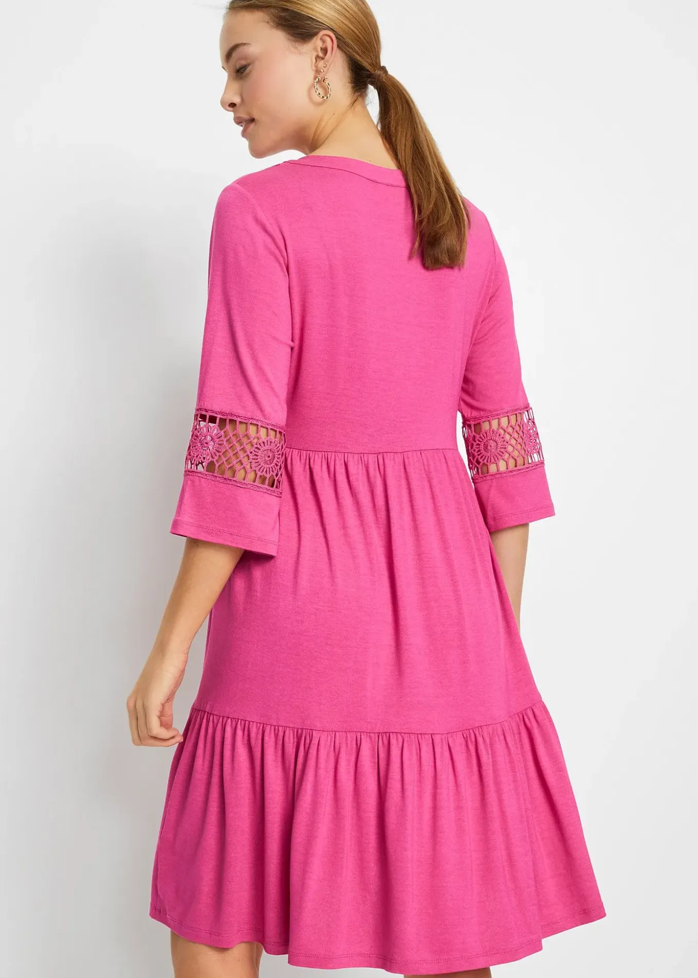 Robe-tunique en viscose douce