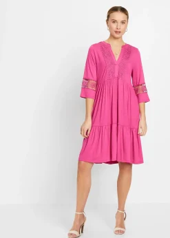 Robe-tunique en viscose douce