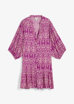 Robe-tunique en viscose douce