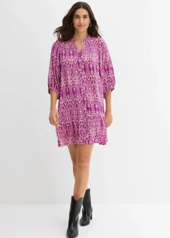 Robe-tunique en viscose douce