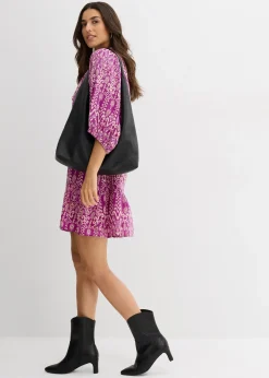 Robe-tunique en viscose douce