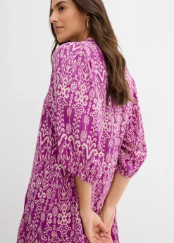 Robe-tunique en viscose douce