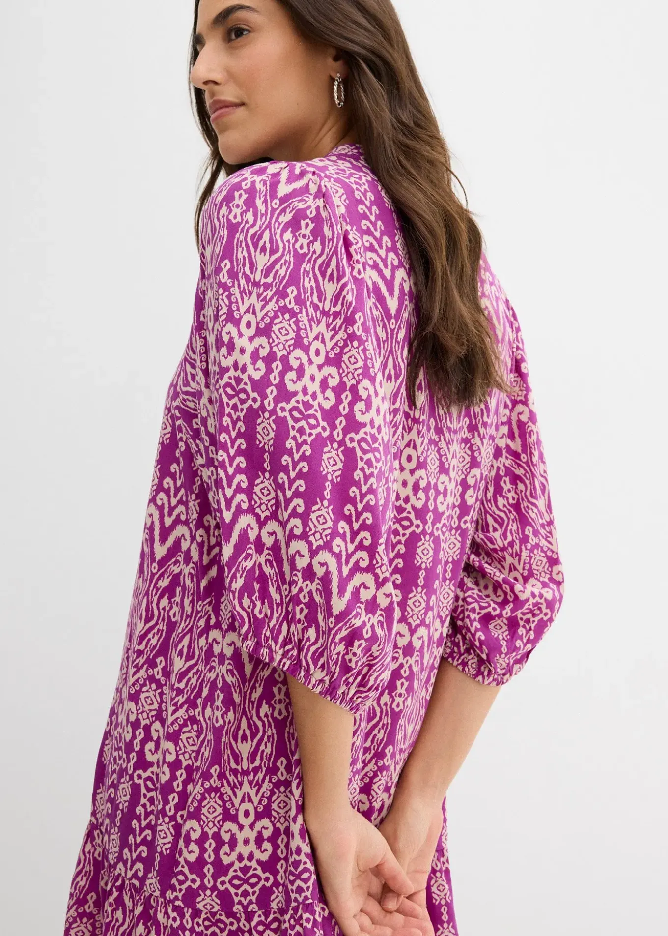 Robe-tunique en viscose douce