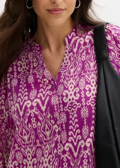 Robe-tunique en viscose douce