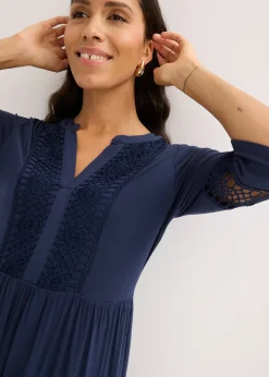 Robe-tunique en viscose douce