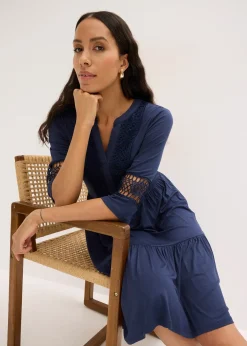 Robe-tunique en viscose douce