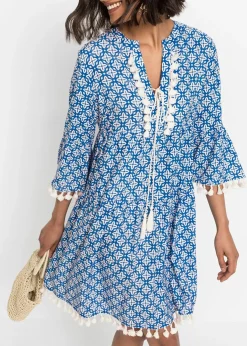 Robe-tunique en viscose douce