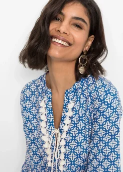 Robe-tunique en viscose douce