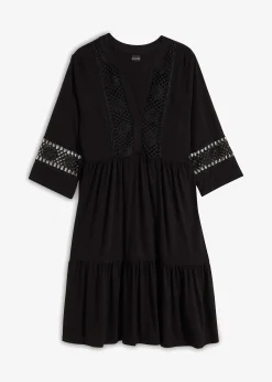 Robe-tunique en viscose douce