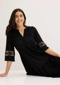 Robe-tunique en viscose douce