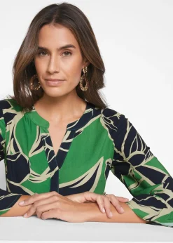 Robe-tunique en viscose fluide