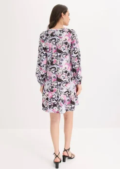 Robe-tunique en viscose fluide