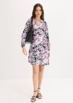 Robe-tunique en viscose fluide