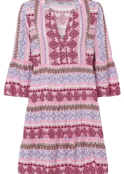 Robe-tunique en viscose fluide