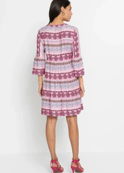 Robe-tunique en viscose fluide