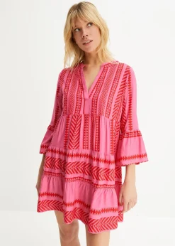 Robe-tunique en viscose fluide