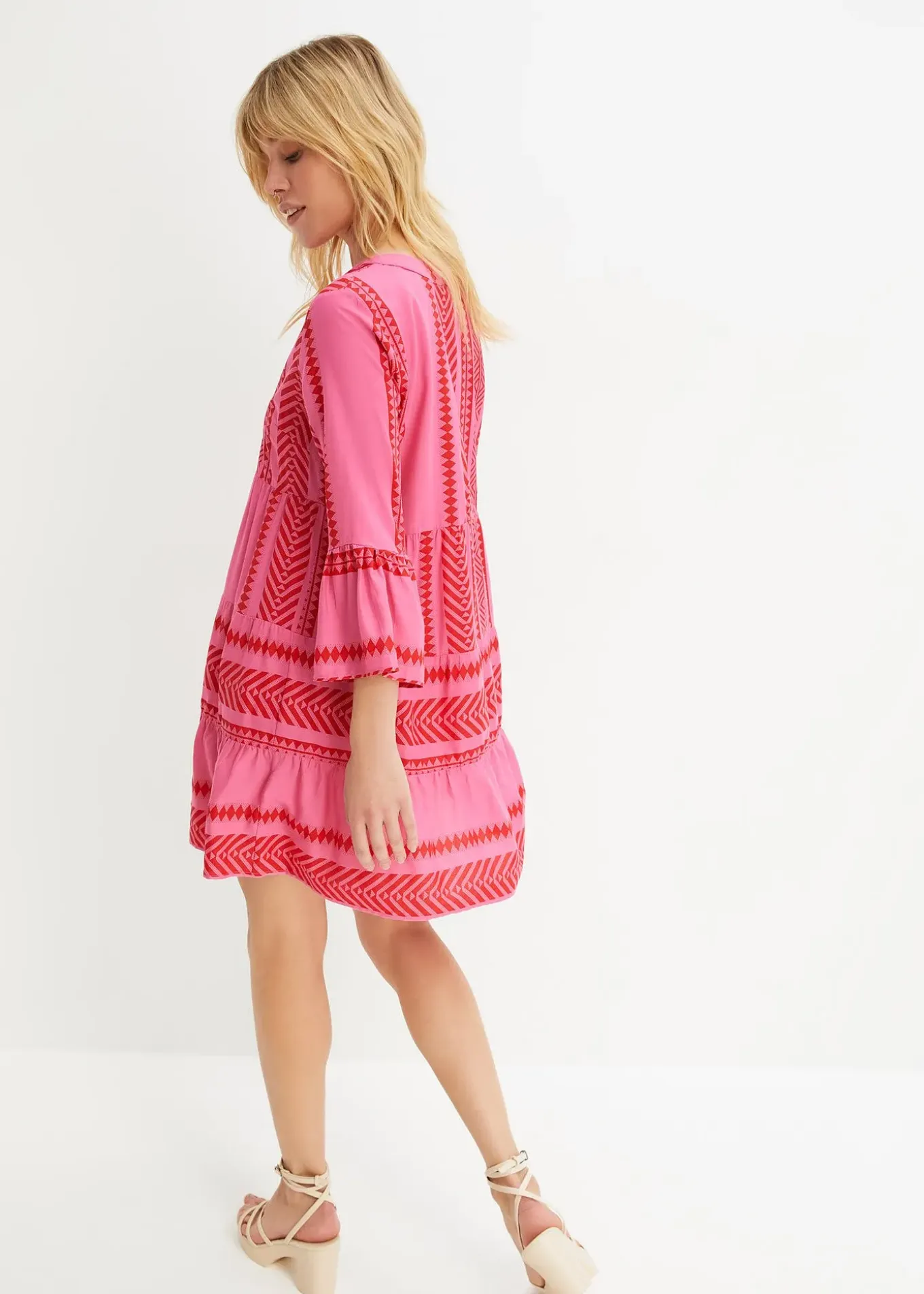 Robe-tunique en viscose fluide