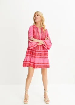 Robe-tunique en viscose fluide