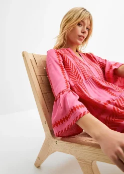 Robe-tunique en viscose fluide