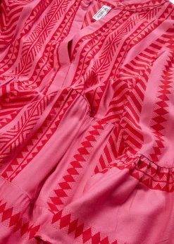 Robe-tunique en viscose fluide