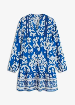 Robe-tunique en viscose fluide