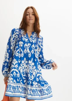 Robe-tunique en viscose fluide
