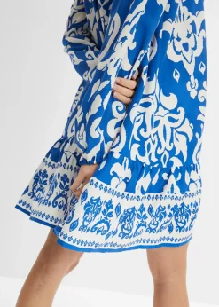 Robe-tunique en viscose fluide