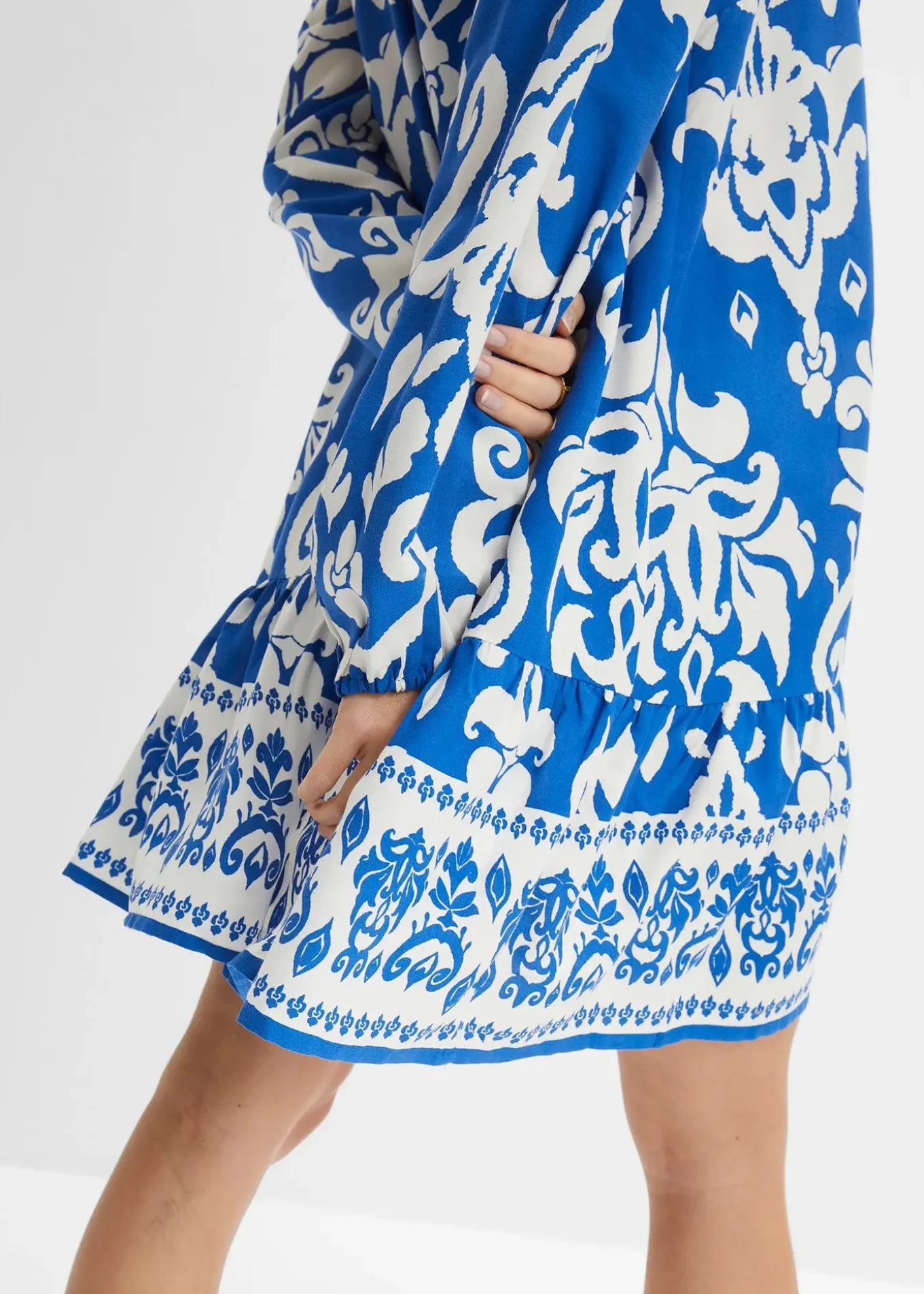 Robe-tunique en viscose fluide