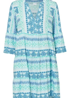 Robe-tunique en viscose fluide