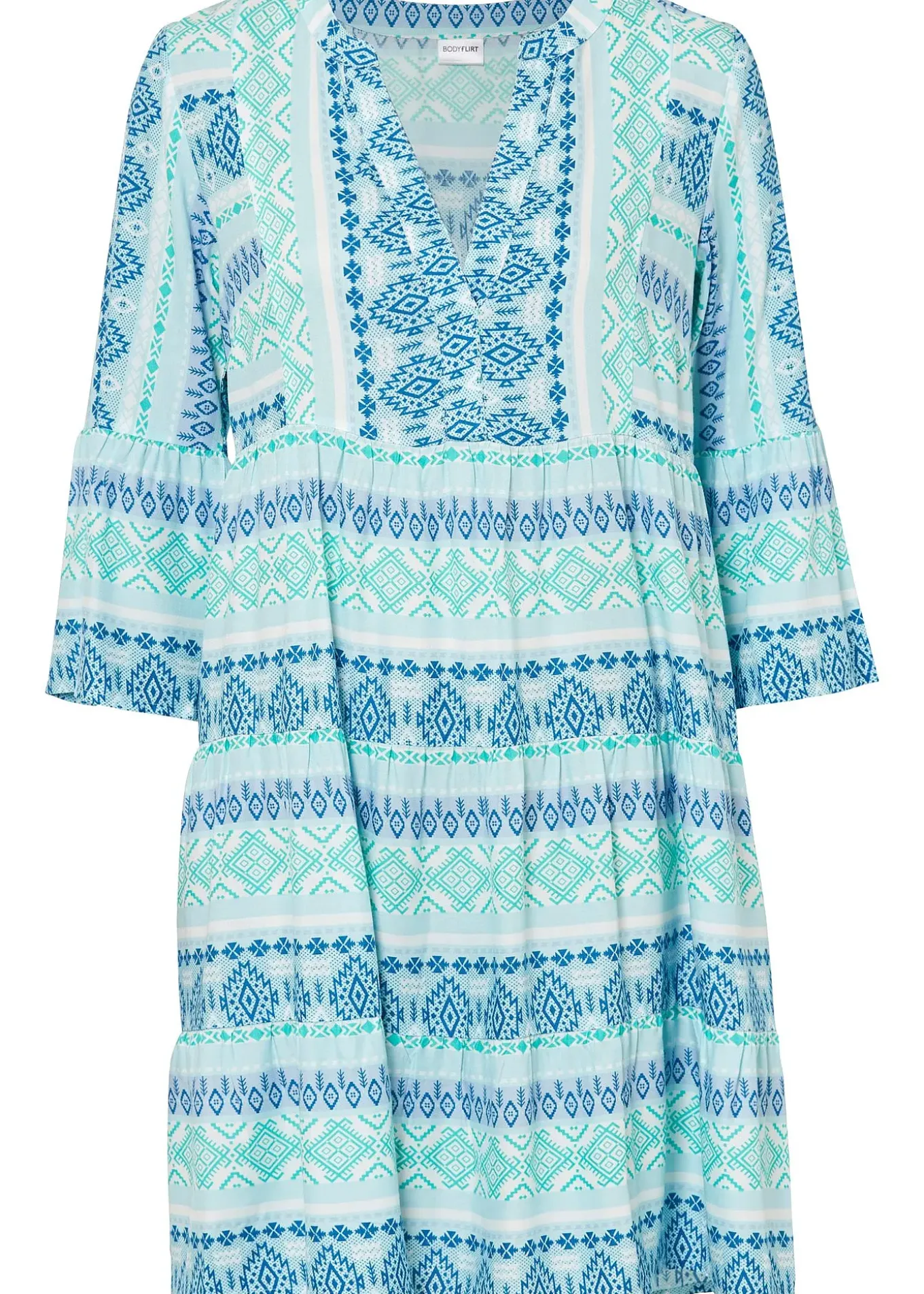 Robe-tunique en viscose fluide