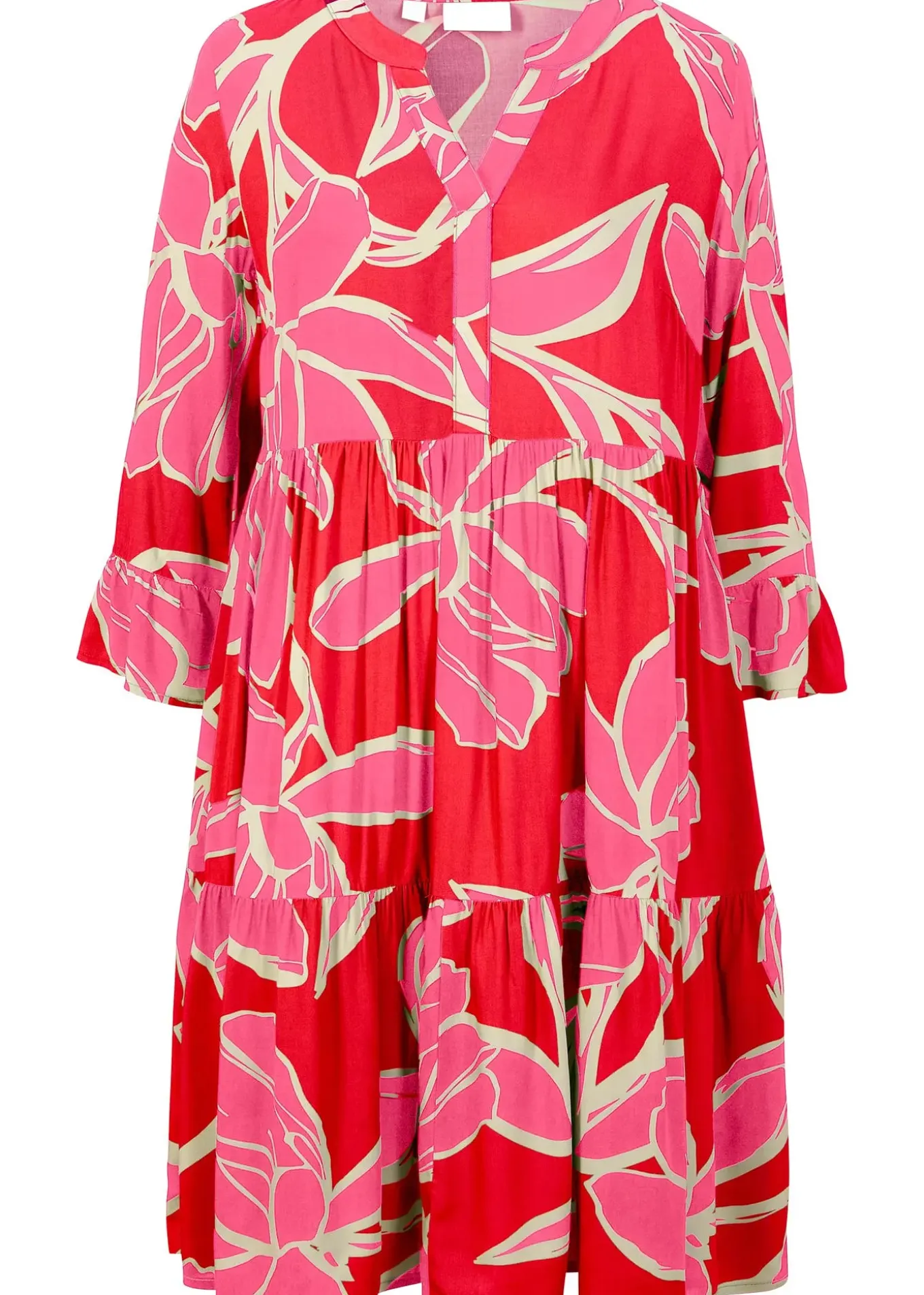 Robe-tunique en viscose fluide