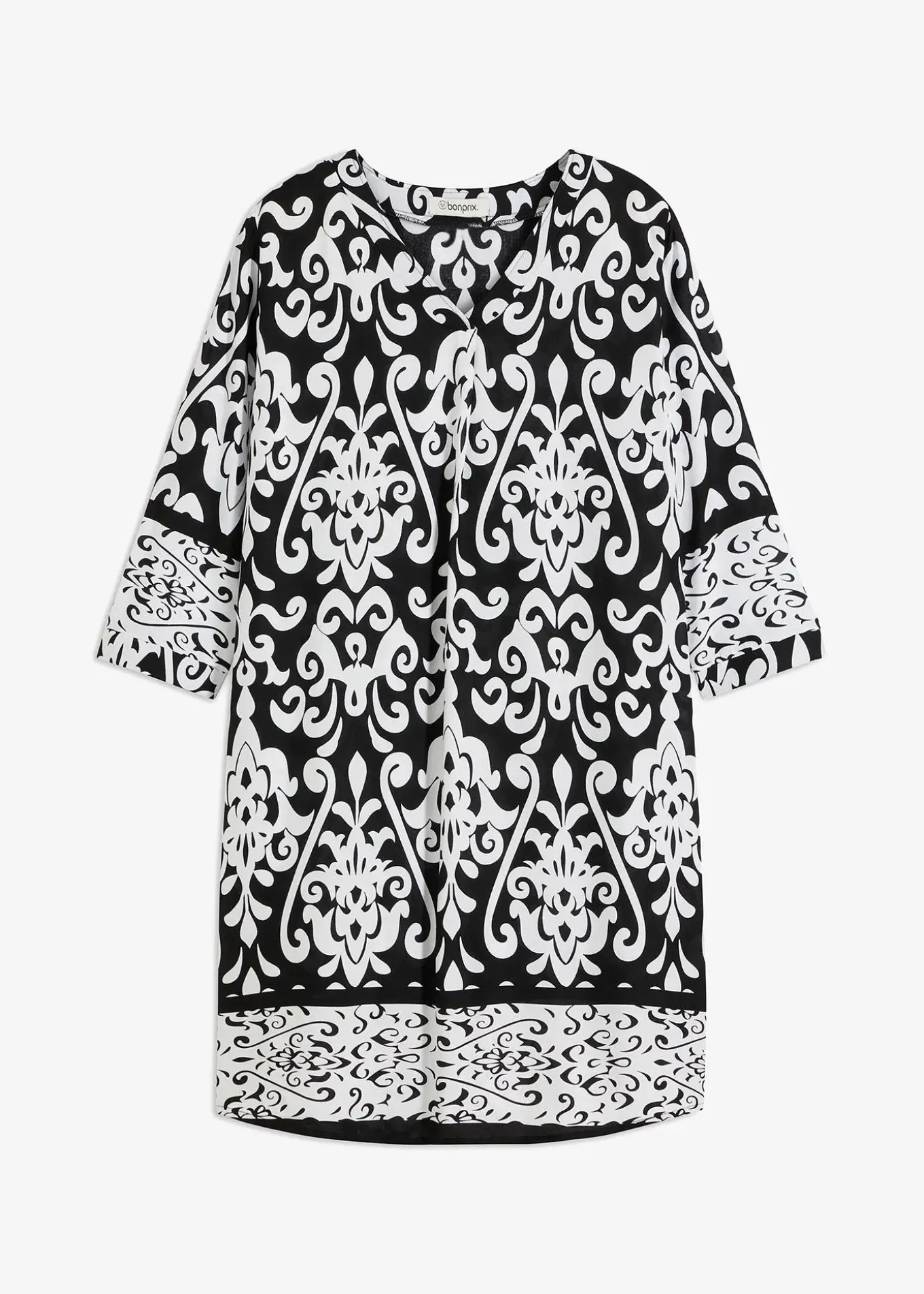 Robe-tunique en viscose fluide