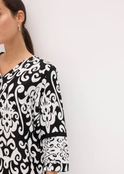 Robe-tunique en viscose fluide