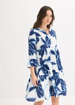 Robe-tunique en viscose fluide