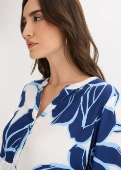 Robe-tunique en viscose fluide