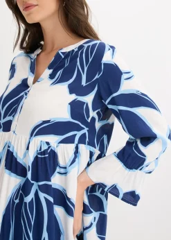 Robe-tunique en viscose fluide