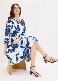 Robe-tunique en viscose fluide