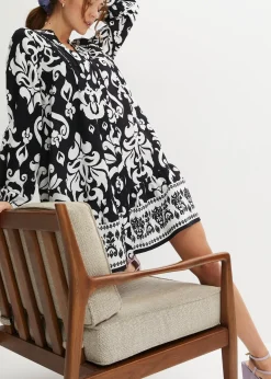 Robe-tunique en viscose fluide