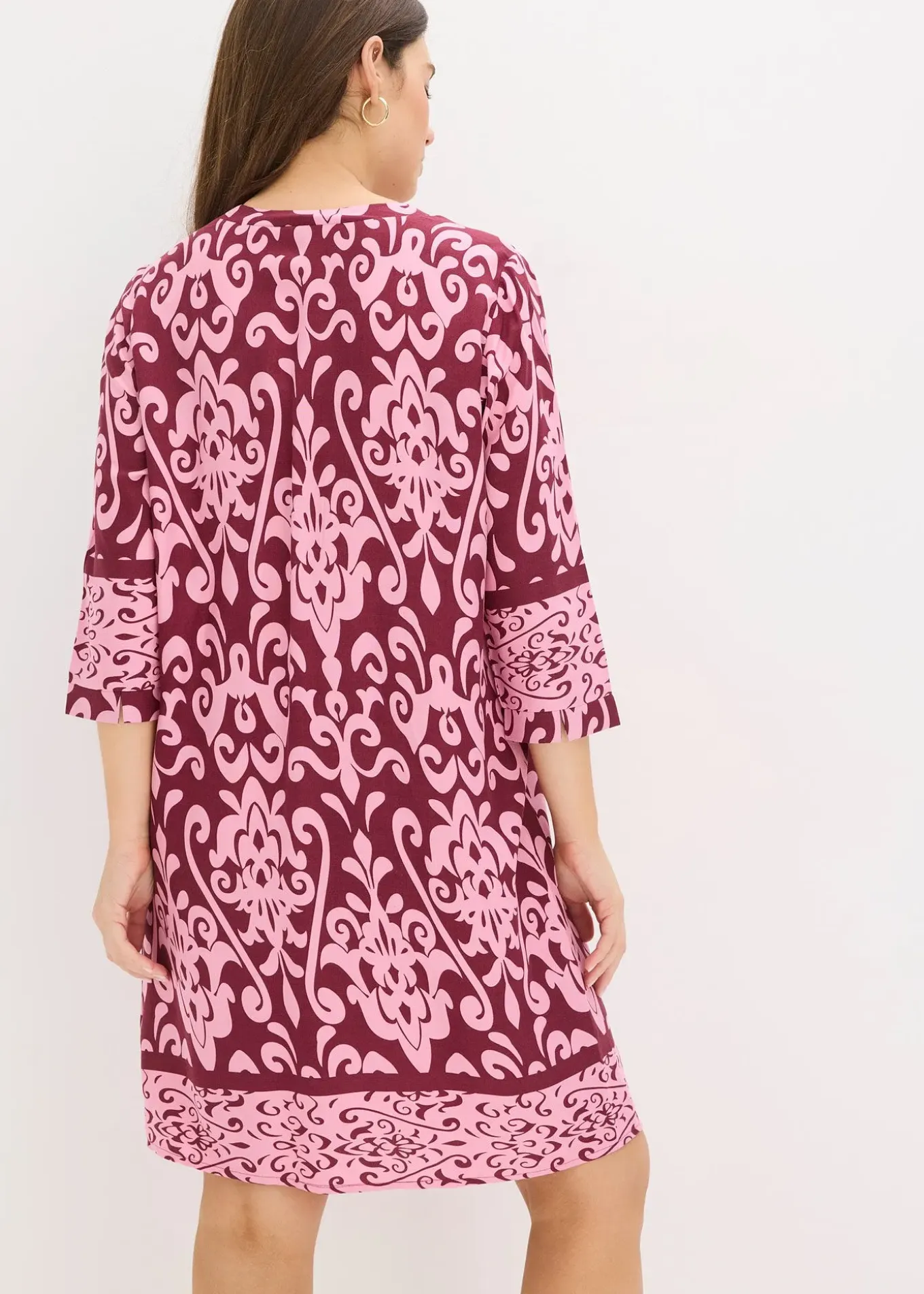 Robe-tunique en viscose fluide