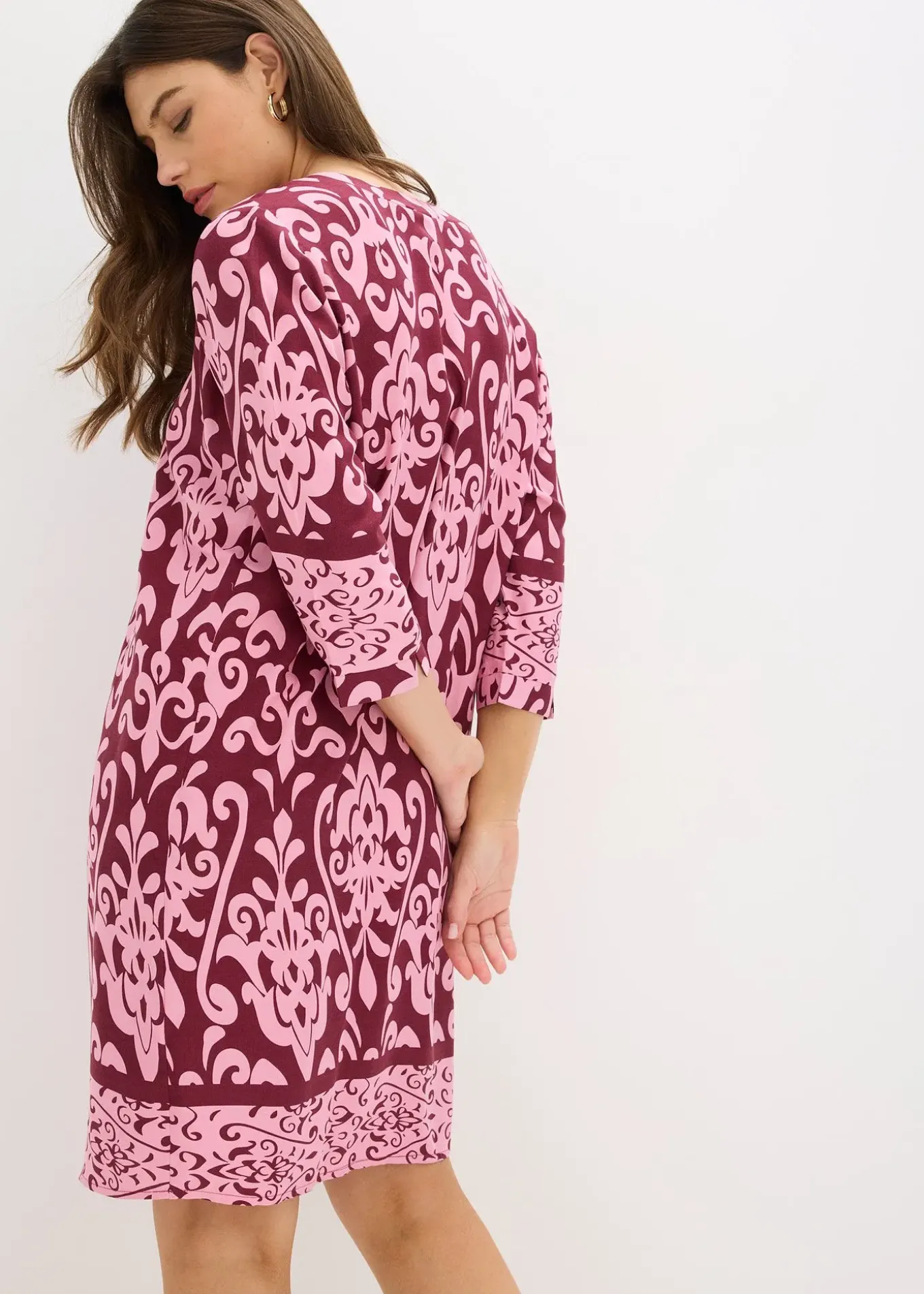 Robe-tunique en viscose fluide