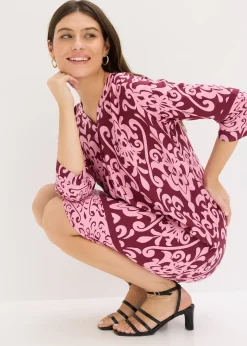 Robe-tunique en viscose fluide