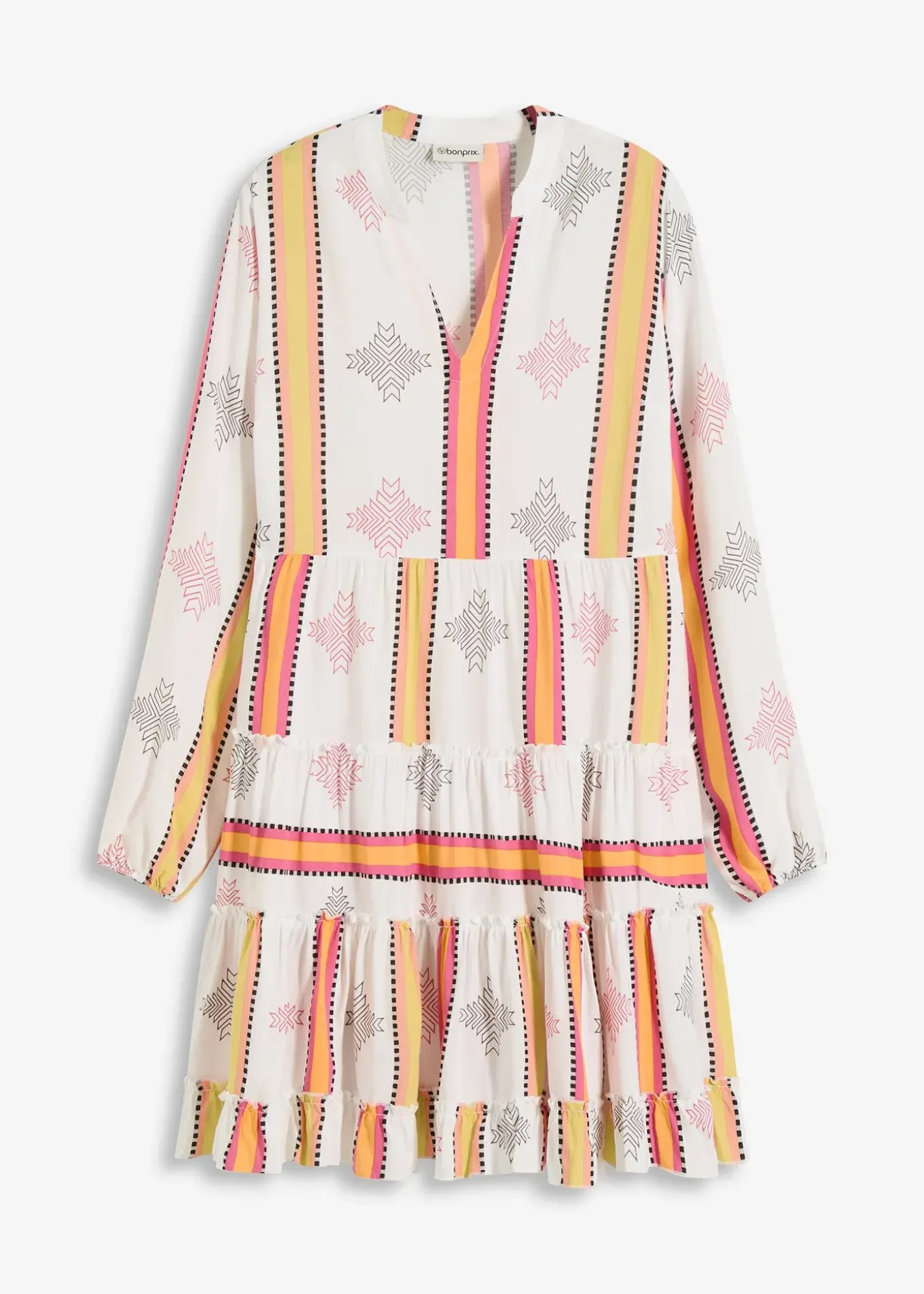 Robe-tunique en viscose fluide