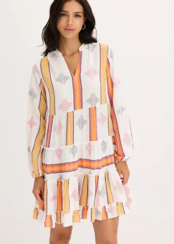 Robe-tunique en viscose fluide