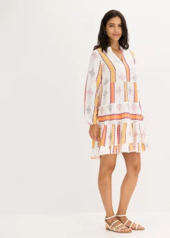 Robe-tunique en viscose fluide