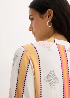 Robe-tunique en viscose fluide