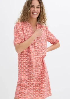 Robe-tunique en viscose fluide