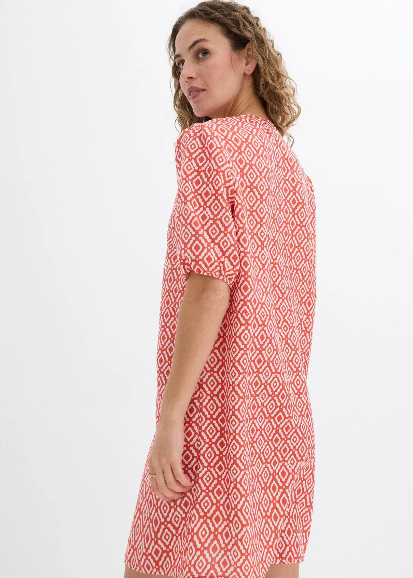 Robe-tunique en viscose fluide