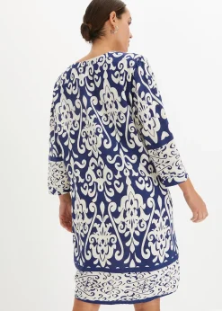 Robe-tunique en viscose fluide